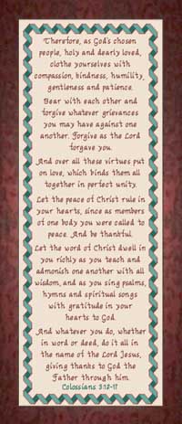 God's People  - Colossians 3:12-17